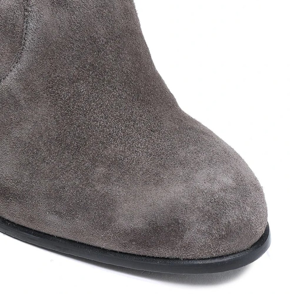 NWT Stuart Weitzman over-the-knee gray boots - Picture 4 of 7